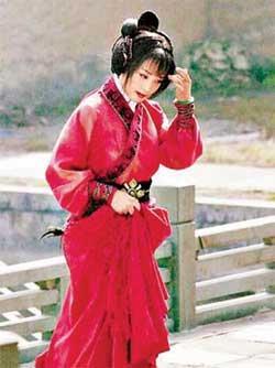 刘晓庆扮演名妓锦娘