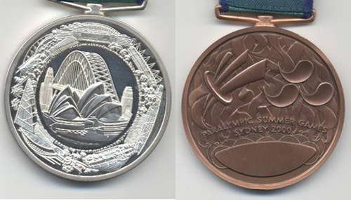 资料：2000年悉尼第十一届夏季残奥会奖牌