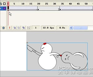  Flash制作“太暴力了”搞笑Q表情