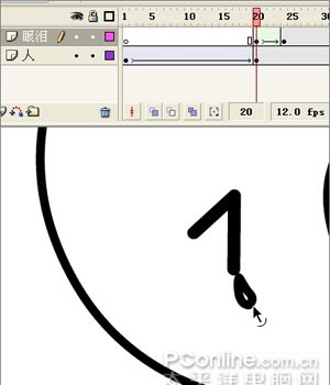  Flash制作“太暴力了”搞笑Q表情